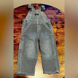 VINTAGE: OshKosh B’gosh | Vestbak railroad overalls. Size: 24M